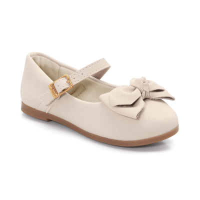 Ballerina Niña Crema Mini Flats Klin1