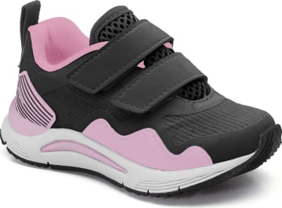 Zapatilla Sport- 199 Negro/Rosado
