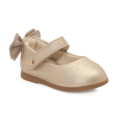 Ballerina Niña Dorada Baby Flats Klin