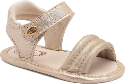 Sandalia Dorada Niña Rn 2081