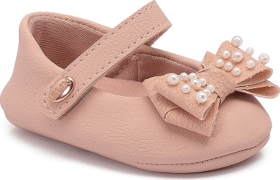 Ballerina Rn- 208 Lazo Perlas Rosado
