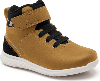Botín Niño Anatómico Caña Mostaza Outfit 2101