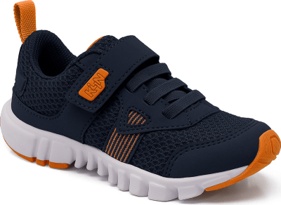 Zapatilla Marino/Naranjo Mini Jump 244