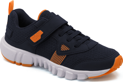 Zapatilla Marino/Naranjo Kids Jump 2451