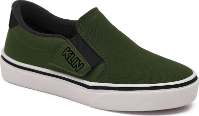 Zapatilla Freestyle- 256 Velcro Costado Verde/Negro1