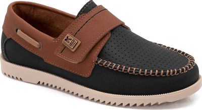 Mocasín Negro Kids Sider 2961