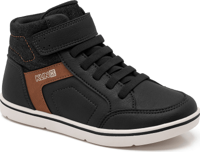 Zapatilla Caña Negro Kids Flyer 4691