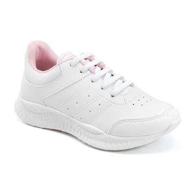 Zapatilla Blanca/Rosada Kids New Sport 4801