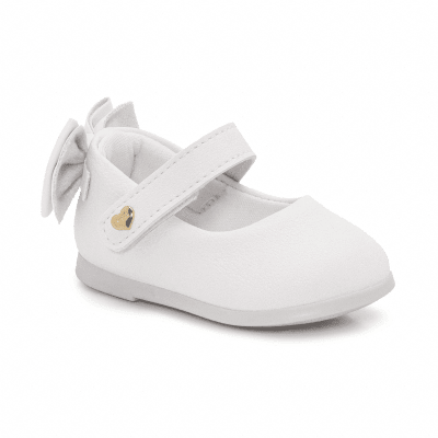 Ballerina Niña Anatómica Blanca Baby Flats Klin