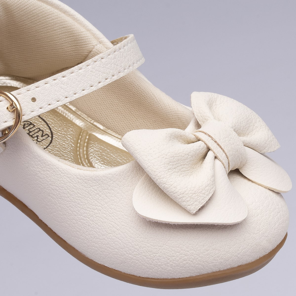 Ballerina Niña Anatómica Lazo Crema Princesa 1254