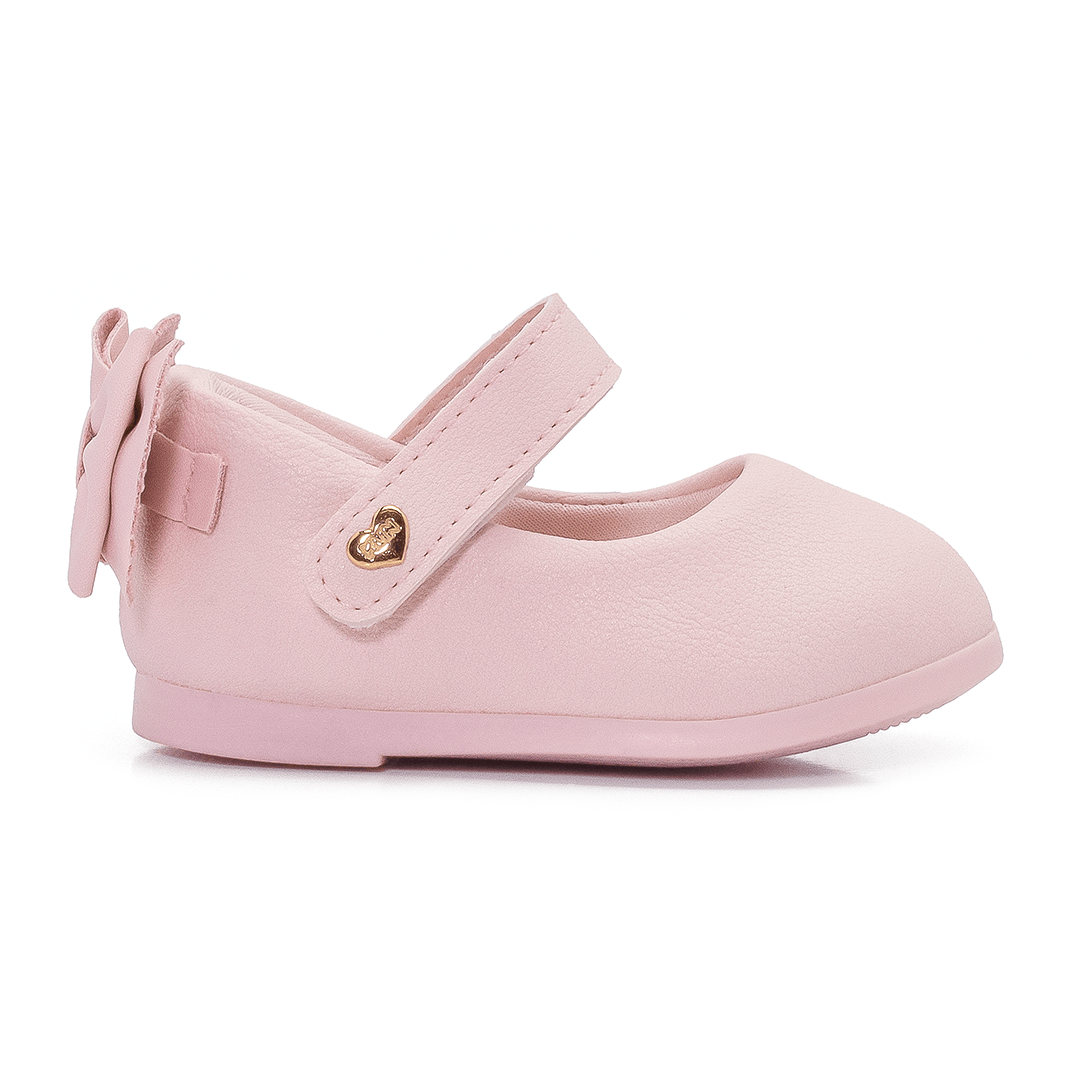 Ballerina Niña Rosa Claro Baby Flats Klin1