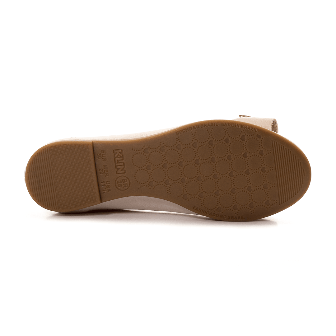 Ballerina Niña Crema Kids Flats Klin4