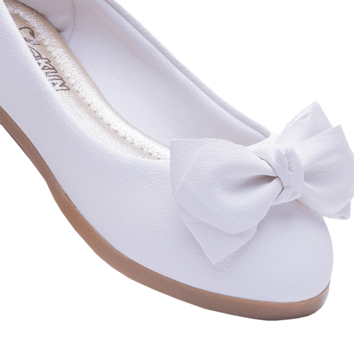Ballerina Niña Anatómica Blanca Kids Flats Klin3
