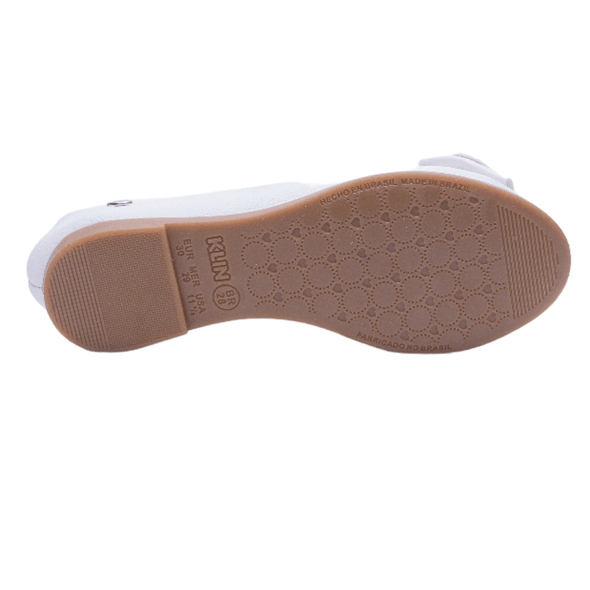 Ballerina Niña Anatómica Blanca Kids Flats Klin4
