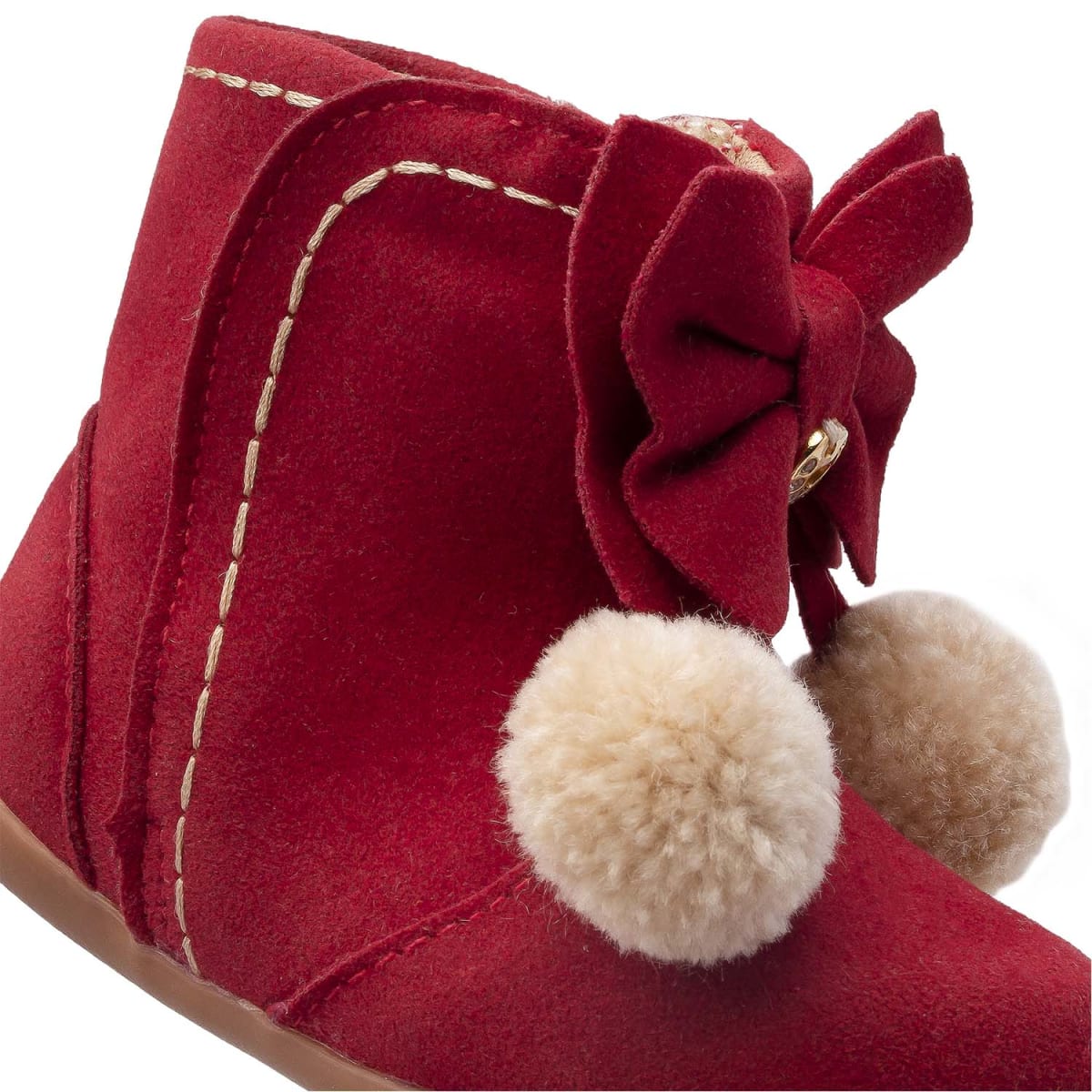 Bota Bebé Niña Roja Anatómica Miss 1533