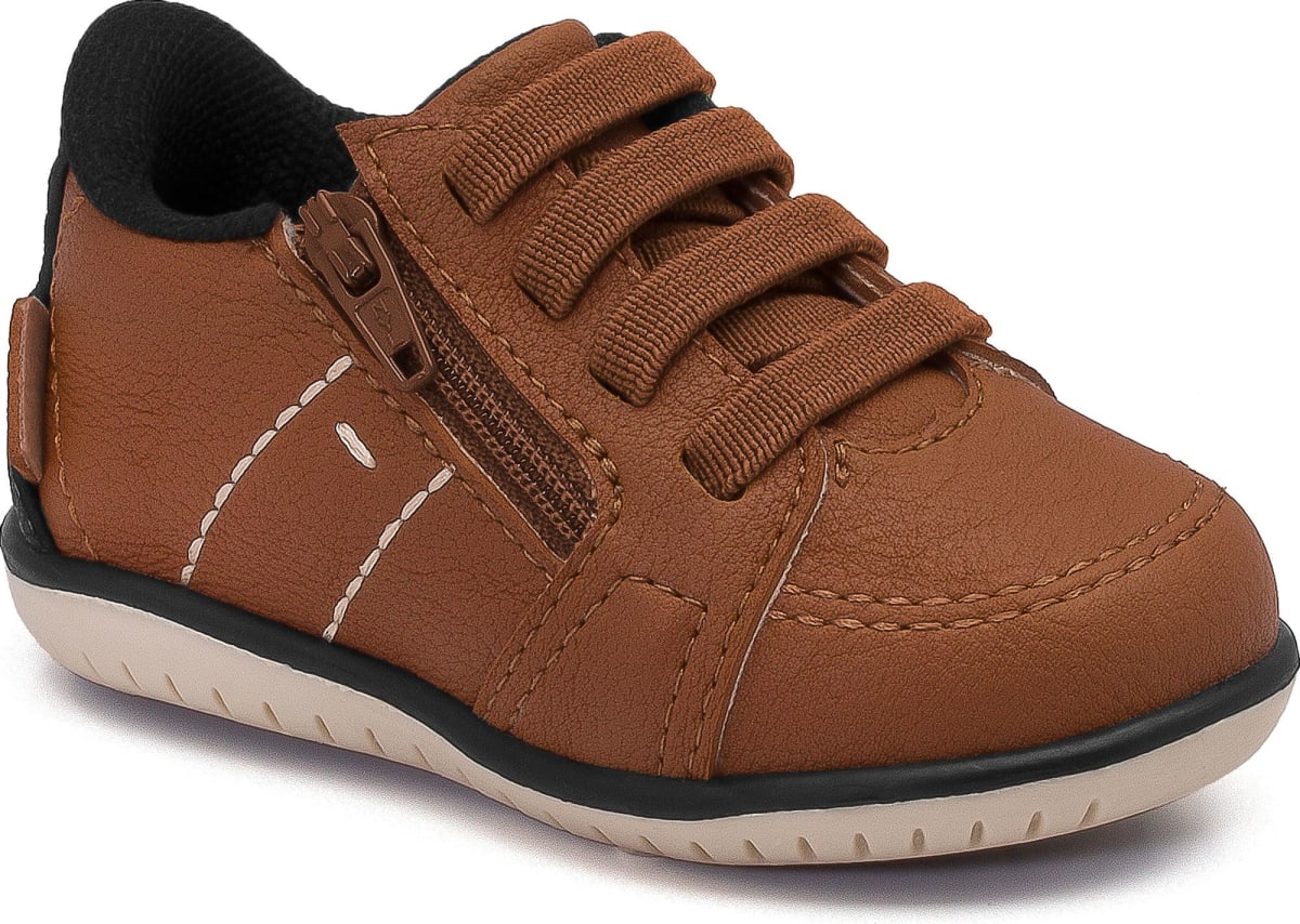 Zapatilla Flyer- 166 Caramelo/Negro 0