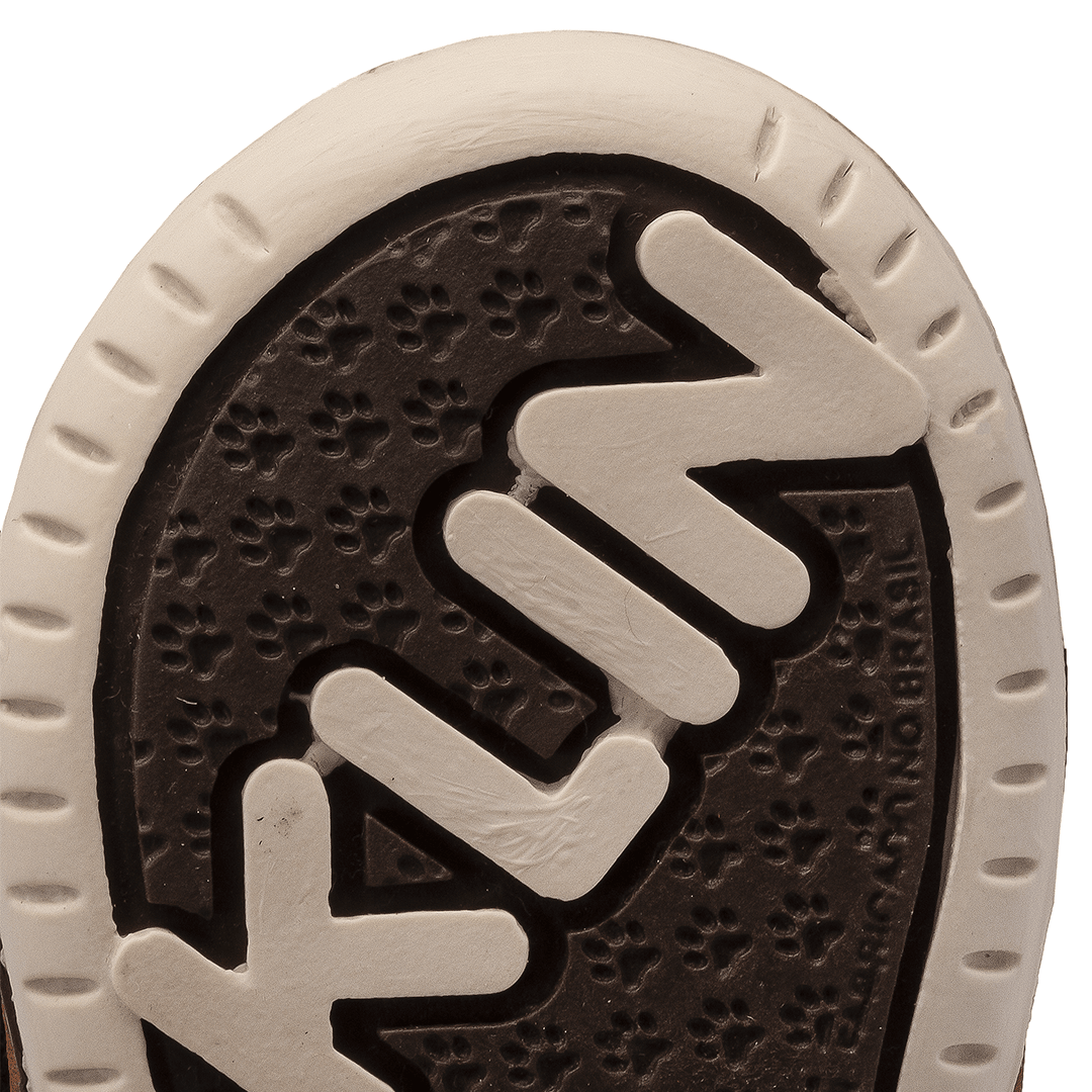 Botín Niño Caña Velcro Anatómico Café Flyer 1665