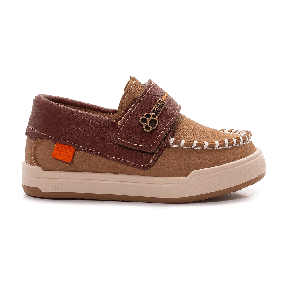 Mocasín Niño Taupe Baby Flyer Klin2