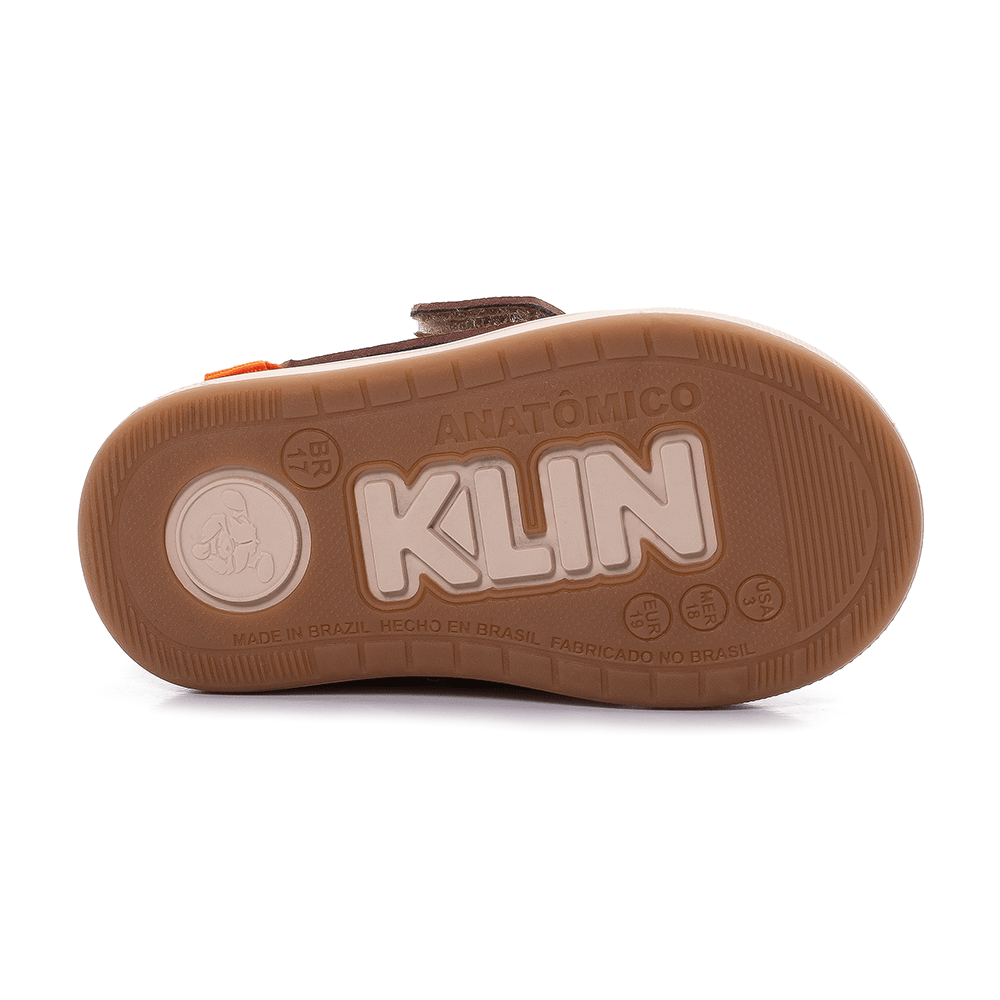 Mocasín Niño Taupe Baby Flyer Klin4