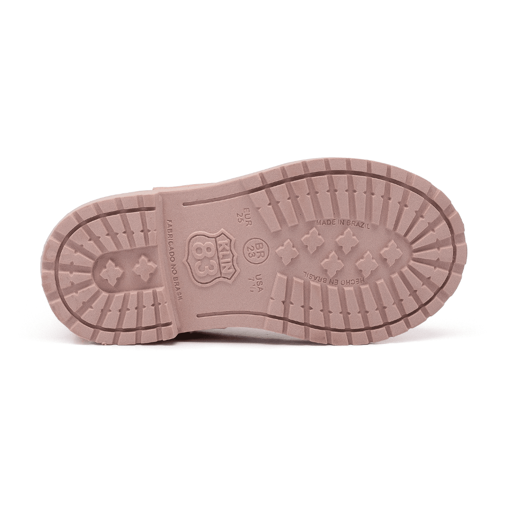 Botín Niña Rosado Anatómico Rock 1754