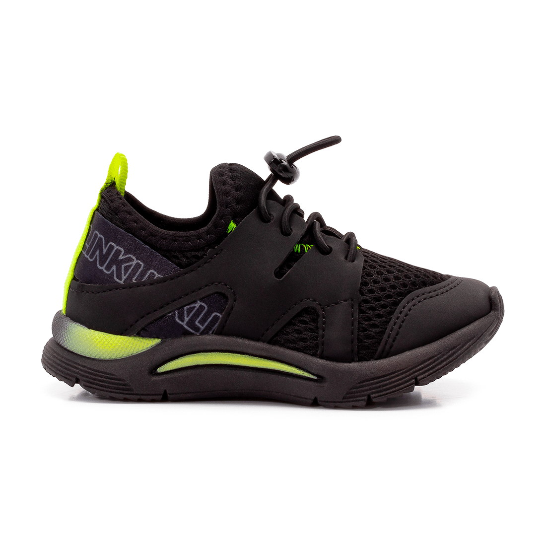 Zapatilla Negro/verde New Sport 1992