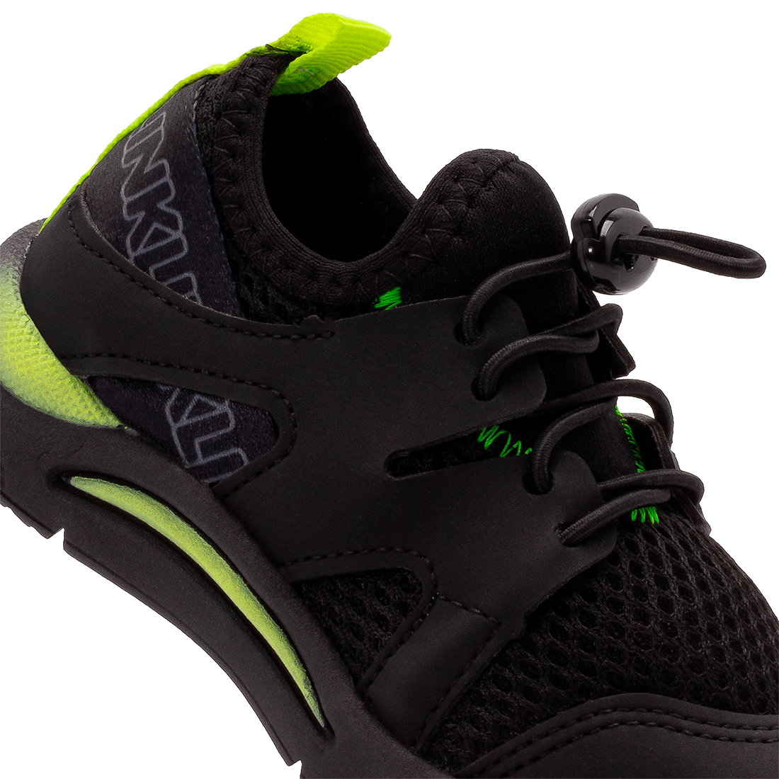 Zapatilla Negro/verde New Sport 1993