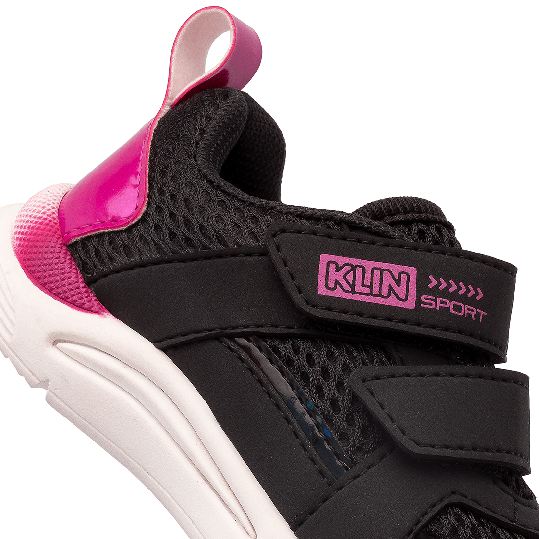 Zapatilla Negro/rosado New Sport 1993