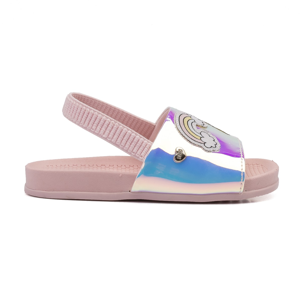 Sandalia Summer- 207 Holográfico/Rosa Claro2