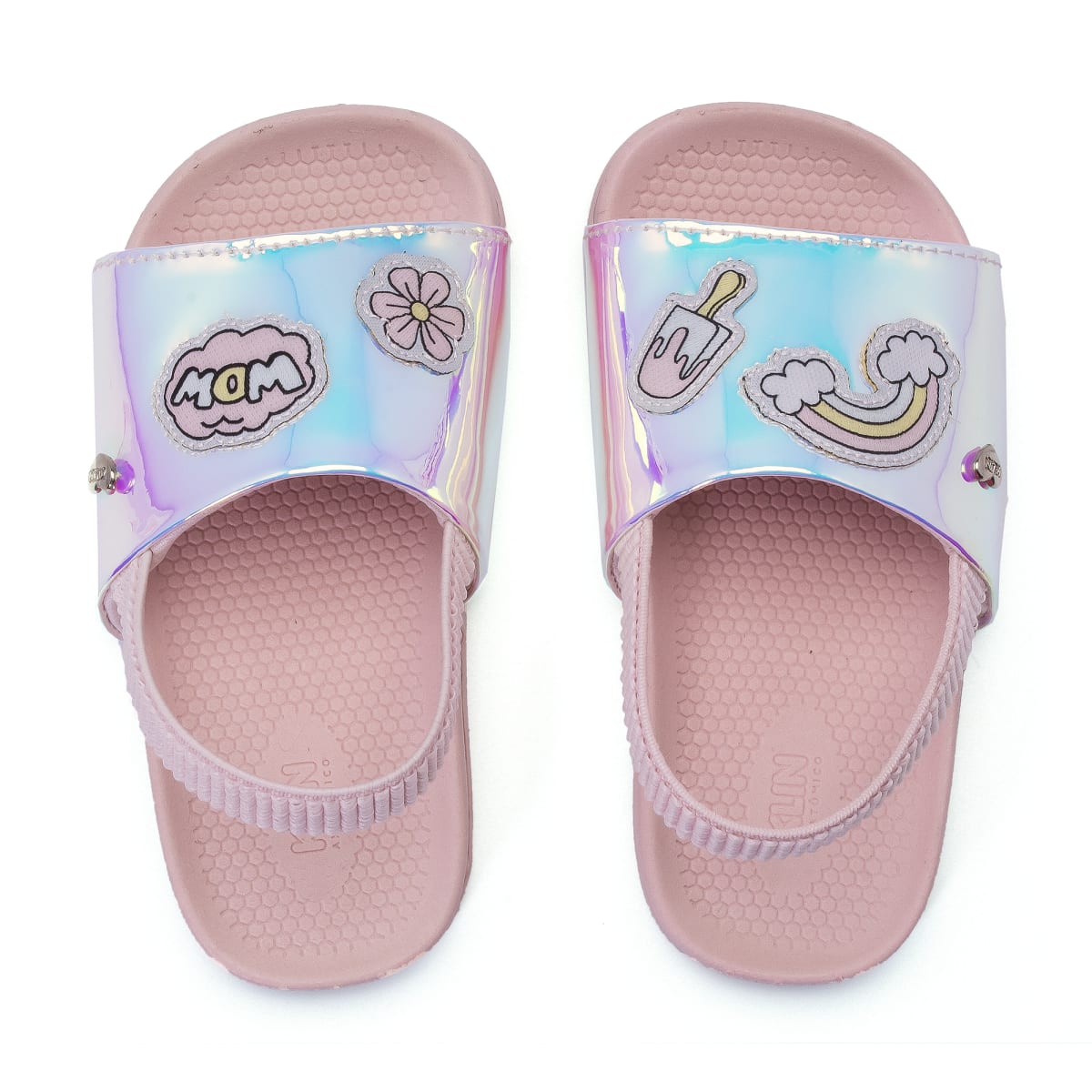 Sandalia Summer- 207 Holográfico/Rosa Claro4