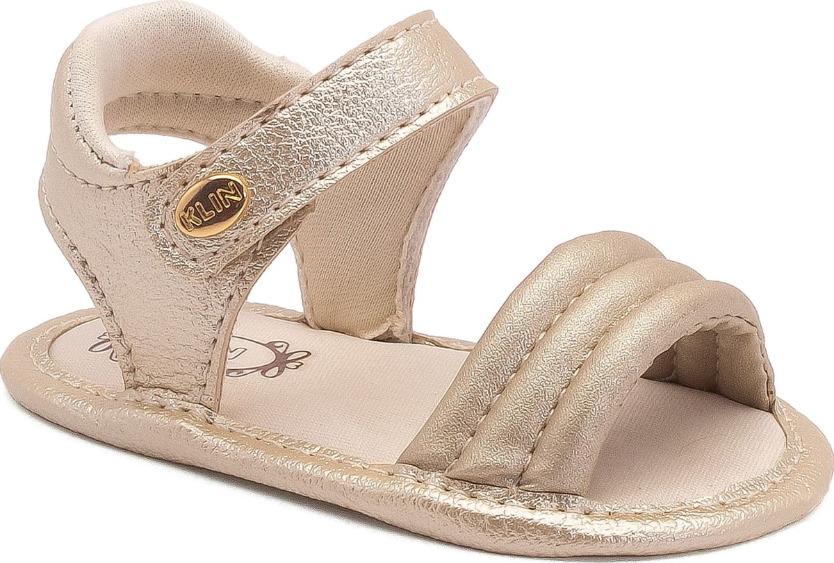 Sandalia Dorada Niña Rn 208 0