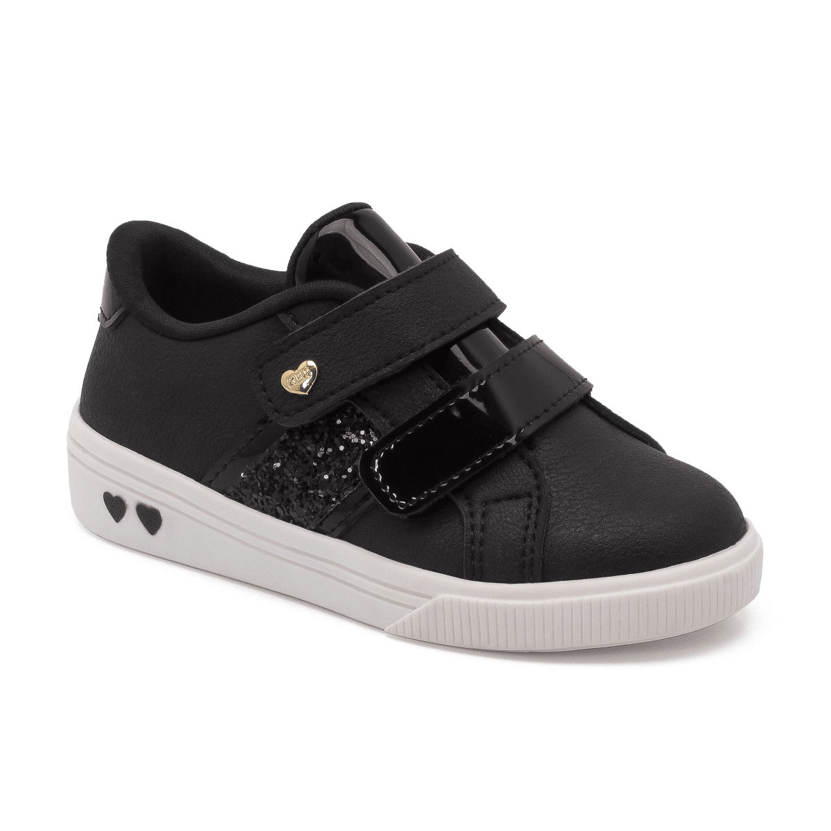 Zapatilla Negra Velcro Mini Moon 225 0