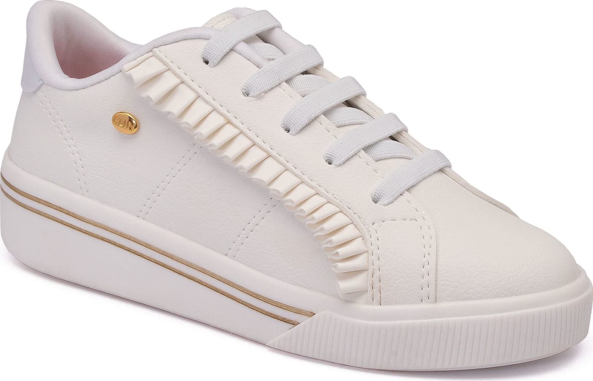 Zapatilla Moon- 226 Volados Blanco 0