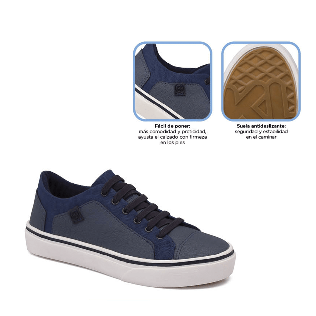 Zapatilla Freestyle- 256 Cobalto/Marino6