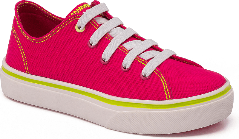 Zapatilla Rosa/Verde Flúor Mini Freestyle 2601