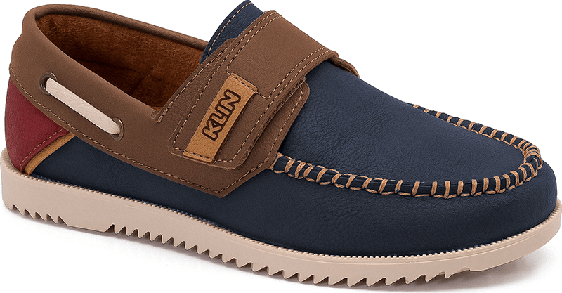 Mocasín Marino/Whisky Kids Sider 296 0