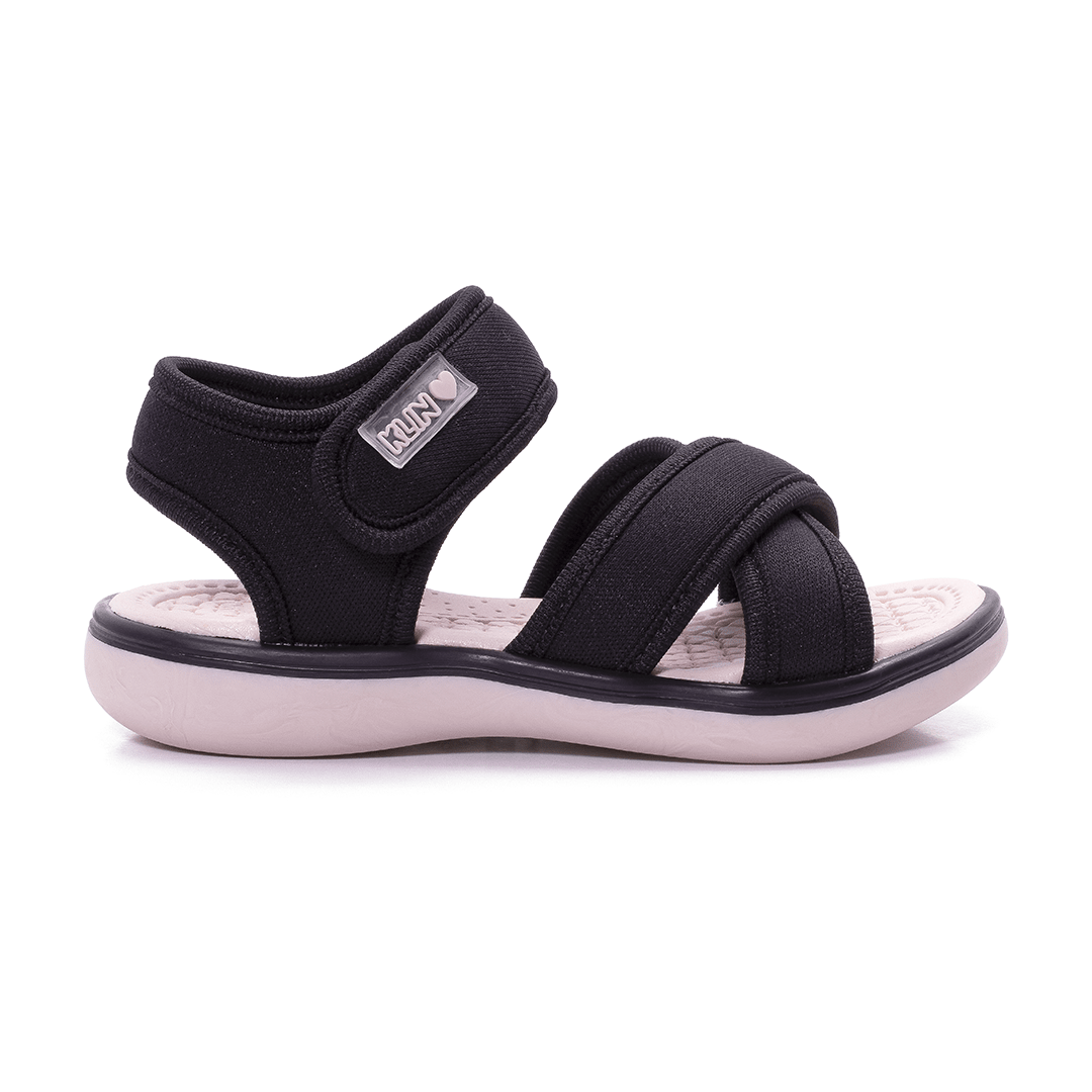 Sandalia Niña Negra Jujuba Kids Klin2