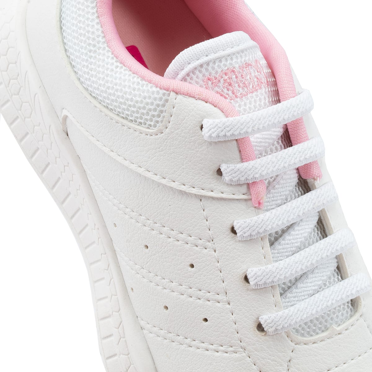 Zapatilla Blanca/Rosada Kids New Sport 4803