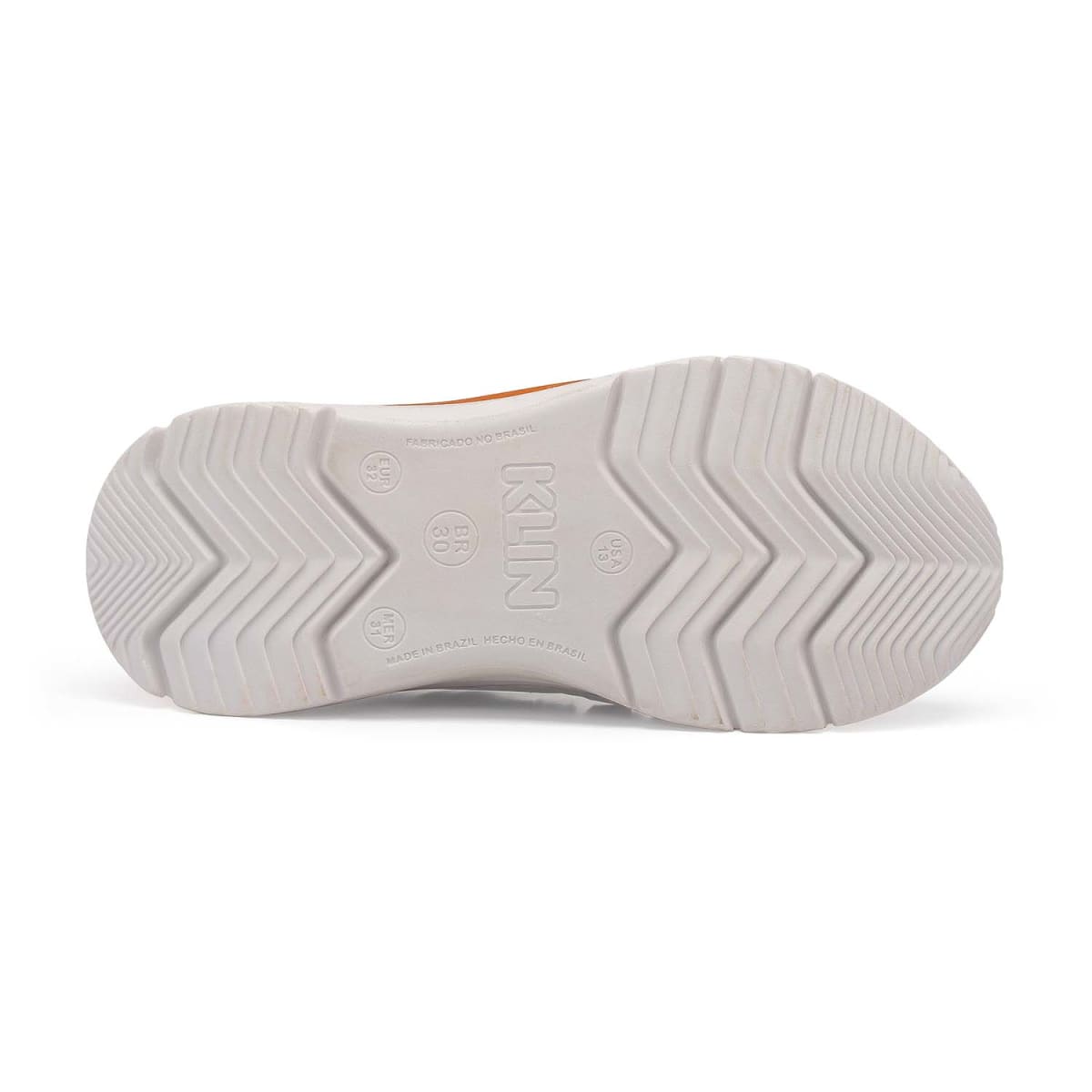 Zapatilla Negro/Naranja Kids New Sport 4804