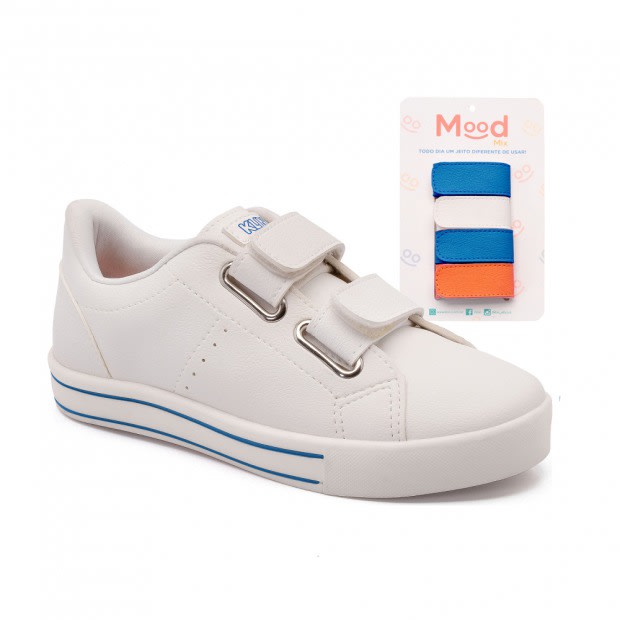 Zapatilla Mood Mix Azul Mini Easy 2942