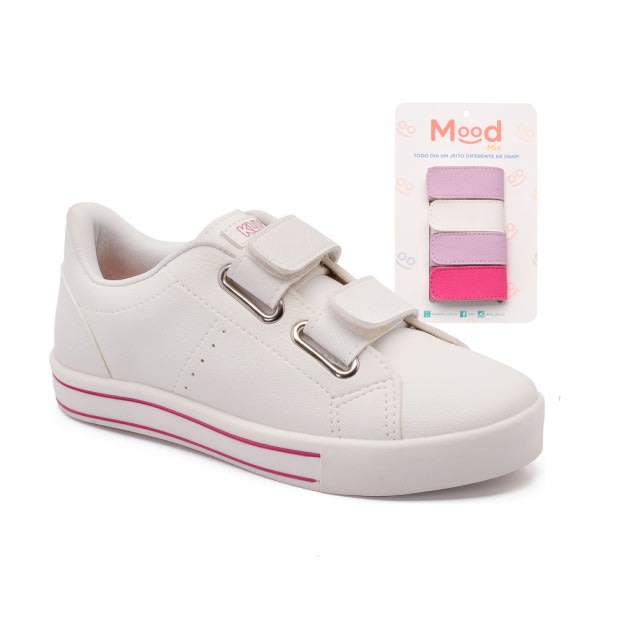 Zapatilla Mood Mix Rosada Mini Easy 2941