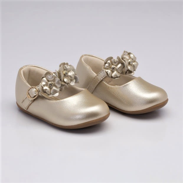 Ballerina Niña Anatómica Flor Dorada Princesa 1254