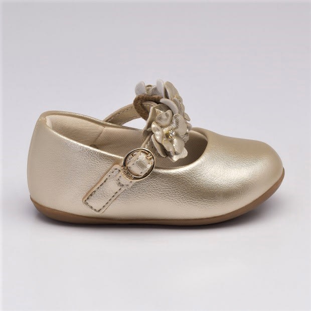 Ballerina Niña Anatómica Flor Dorada Princesa 1252