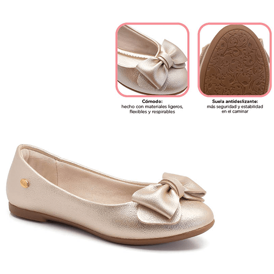 Ballerina Niña Dorada Princesa 151 Klin6