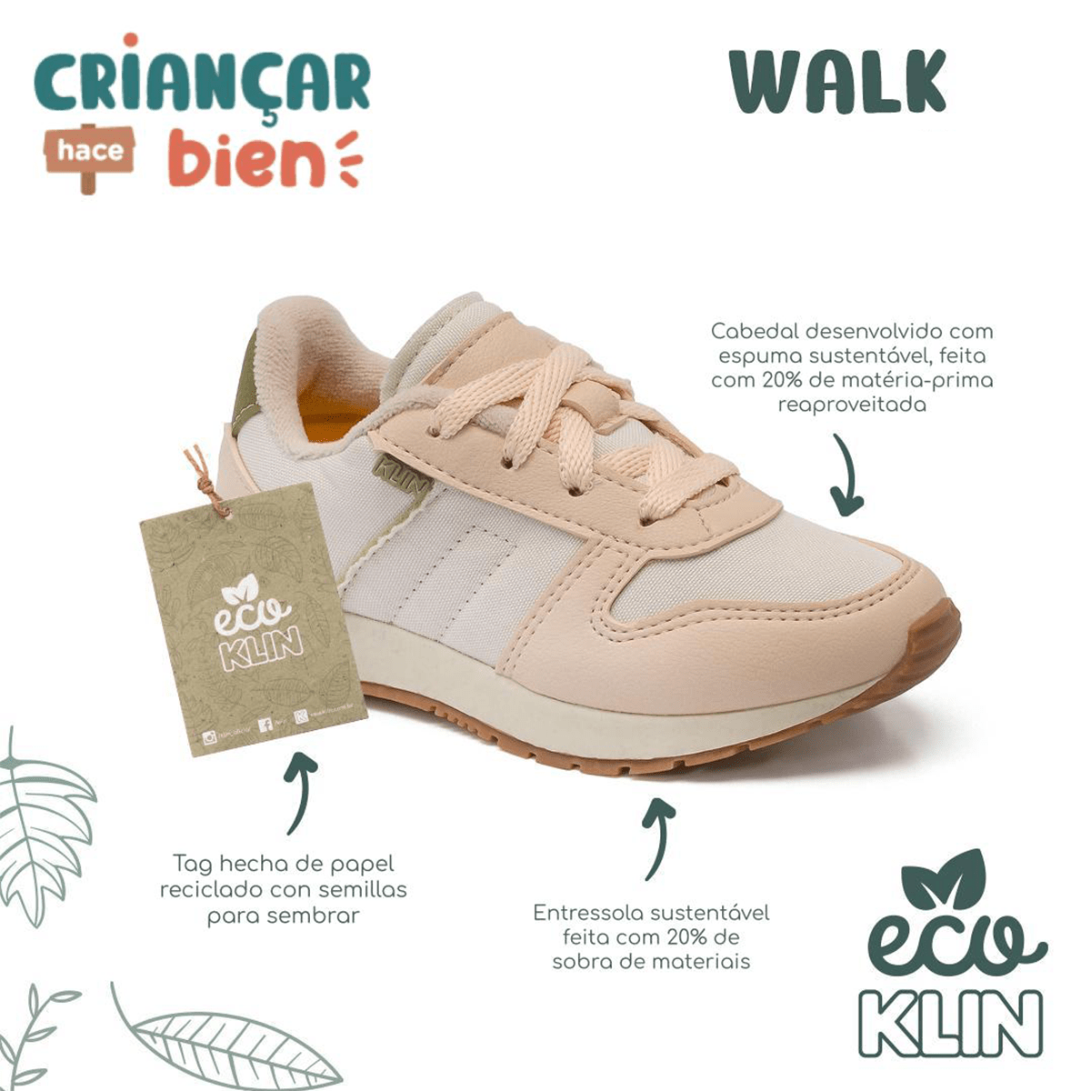 Zapatilla Eco Mini Walk 2166