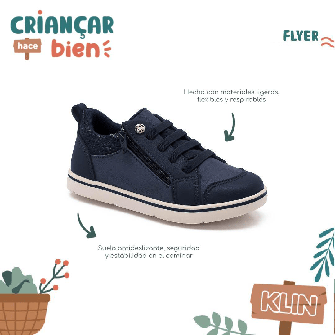 Zapatilla Cobalto Mini Flyer 1176