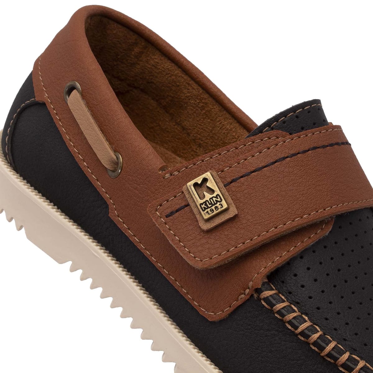 Mocasín Negro Kids Sider 2963