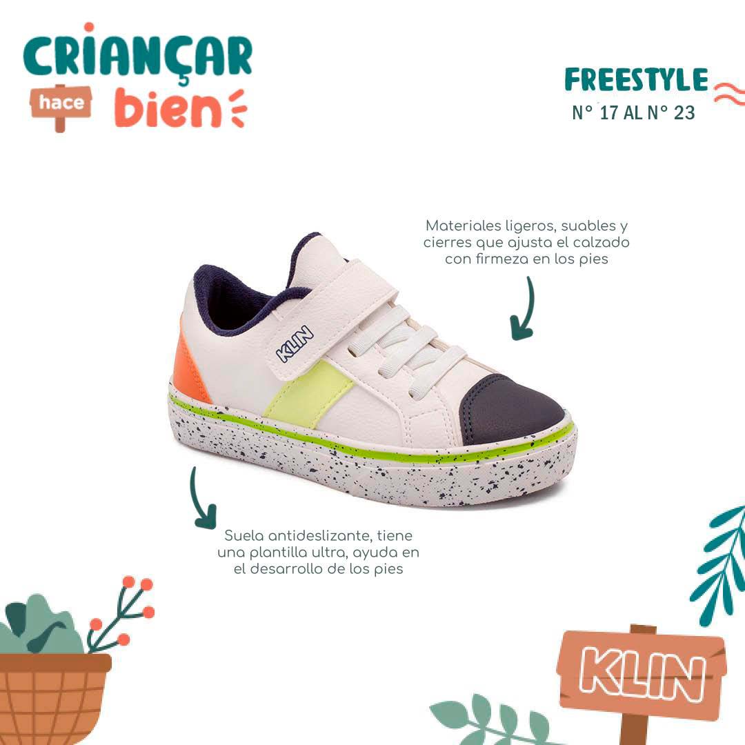 Zapatilla Azul Candy Baby Freestyle 2594