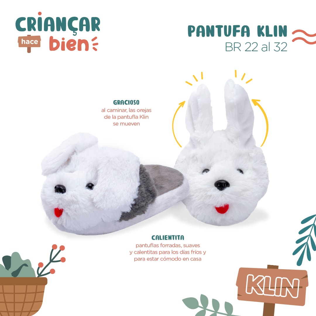 Pantufla Blanco/Gris Abierta2