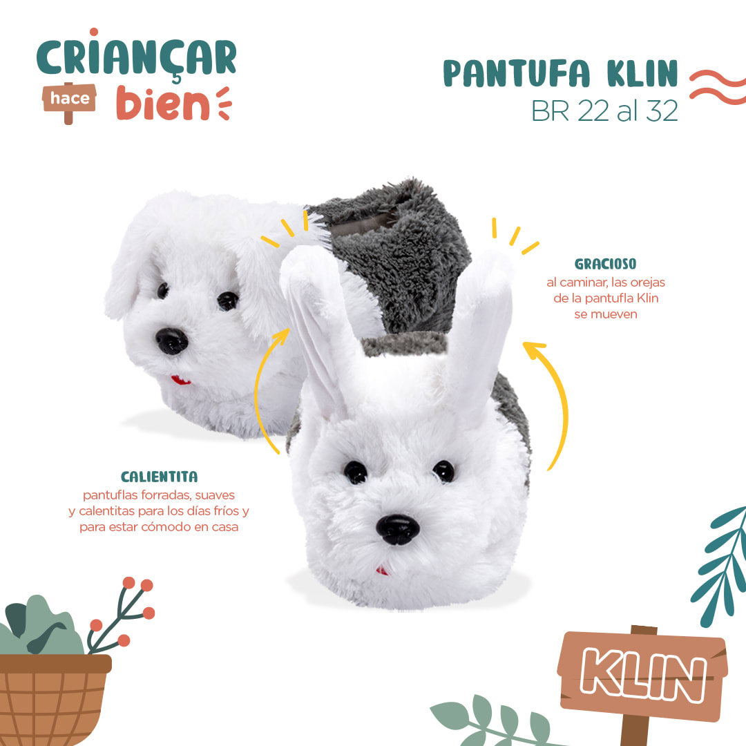 Pantufla Blanco/Gris Cerrada3
