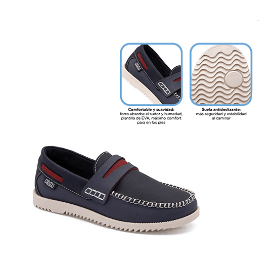 Mocasín Sider- 296 Cobalto/Marino6